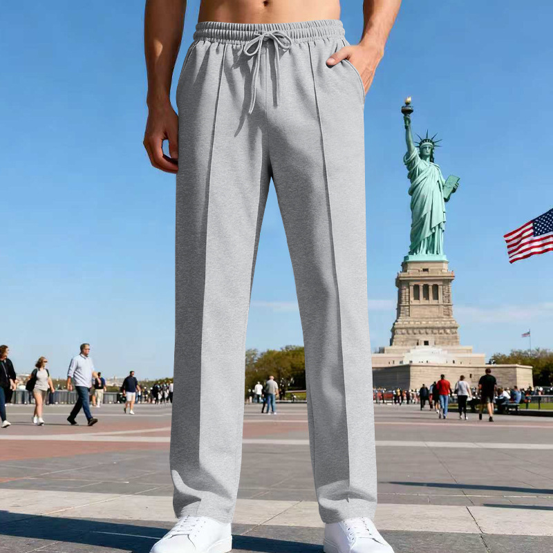 Icone™ ComfortPants: Mænds Afslappet Fit Snøre Casual Rejse Og Loungebukser