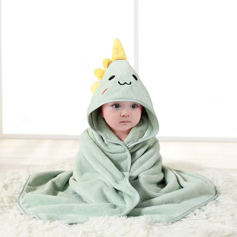 Kletshuts™ BabyBathrobe 1+1 GRATIS - Sødt Dyremotiv Babyhættebadekåbe