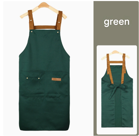 Icone™ KitchenApron 1+1 GRATIS - Unisex Elegant og Holdbart Multi-lommer Køkkenforklæde