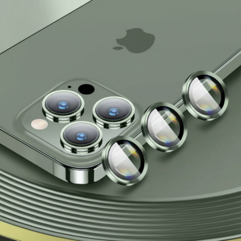 CameraProtection 1+2 GRATIS: Høj Kvalitet Slim Design iPhone Kamera Linse Beskytter