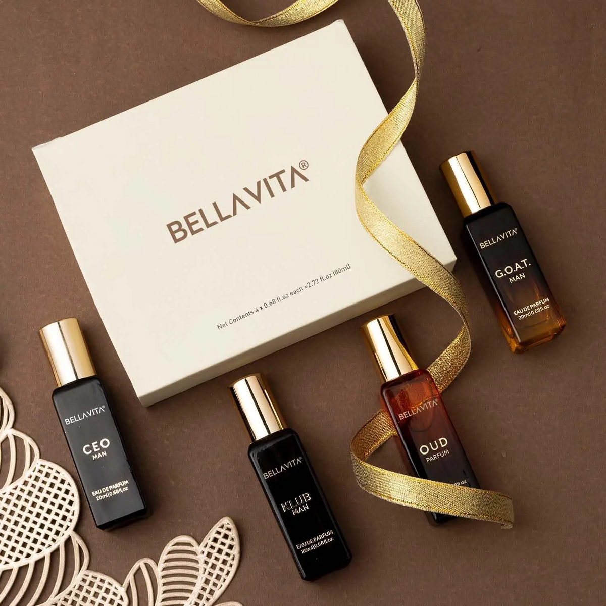 PerfumeSet - Luksus Mænds Parfume Sæt Rejse Størrelse Kollektion