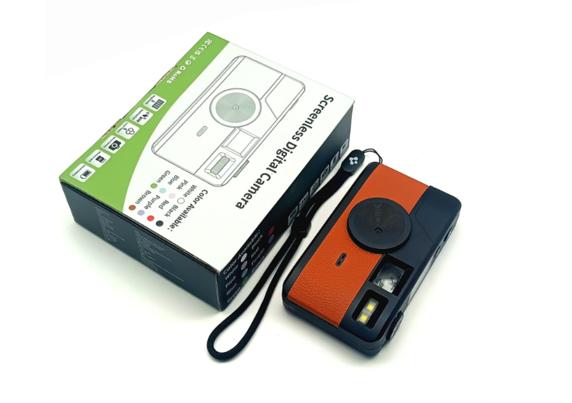SnapCam - Klassisk Bærbar Retro Stil Skærmløs Digitalkamera