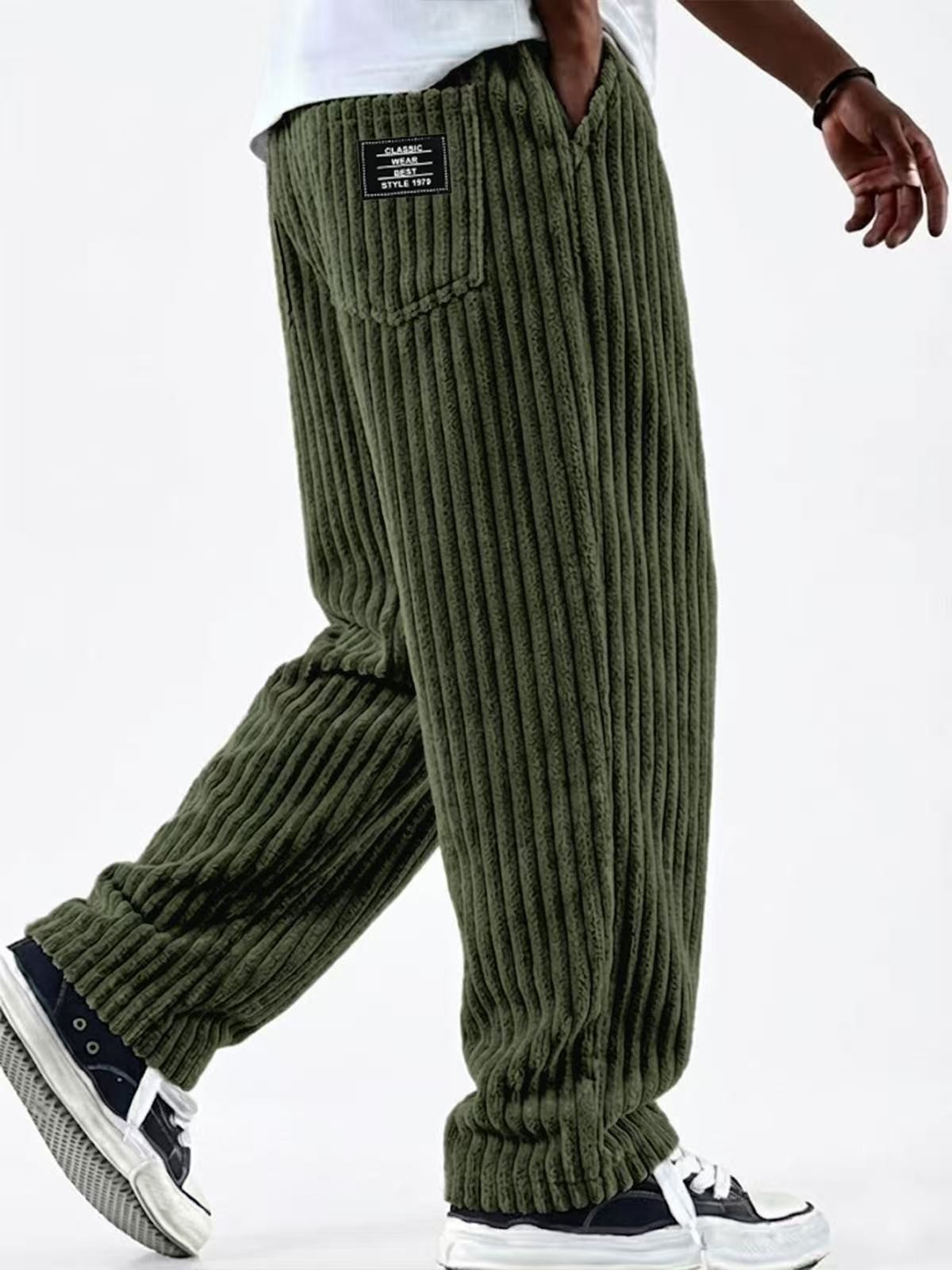 Icone™ CorduroyEssential: Moderne Tidløs Garderobe Corduroy Essential Bukser