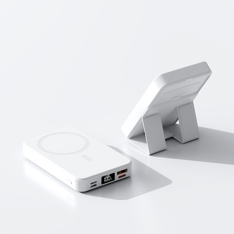 GoCharge: Magnetisk Trådløs Bærbar Hurtig Opladnings Power Bank