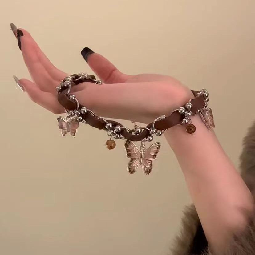 Jewelance™ ButterflyChoker 1+1 GRATIS: Modebevidst Fantastisk Skinnende Spidset Sommerfuglechoker