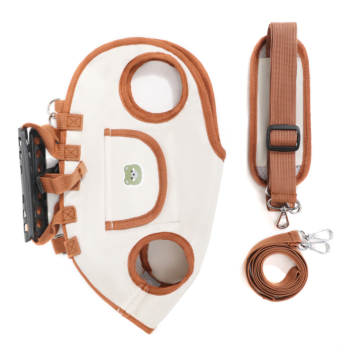 DogCatFri™ PetSling: Ventileret Crossbody Rejse Klar Kæledyr Slynge