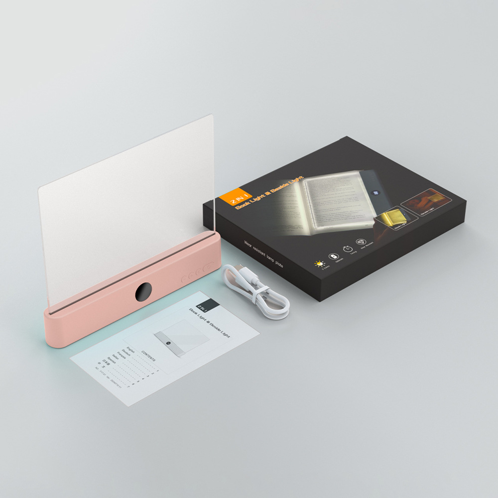Ledsen™ ReadingLight: Genopladeligt Bærbart LED Nat Bog Læsning Lys