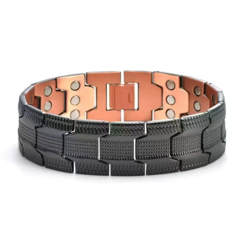Jewelance™ MagneticBracelet 1+1 GRATIS: Premium Tre-Rækket Design Magnetisk Armbånd