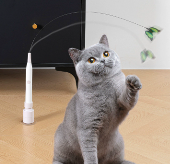 Catfri® DancingButterfly: Interaktiv Legesyg Dansende Sommerfugl Til Katte