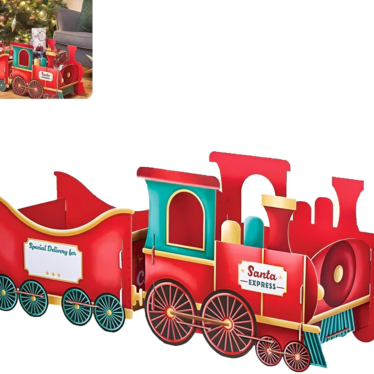 GiftTrain™ - Personliggjort Magi Jul Gave Tog Dekoration