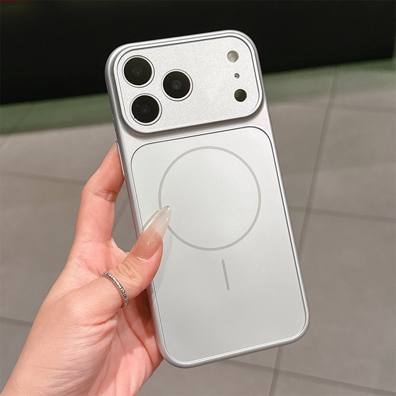 MagsafeCase: iPhone Magsafe Glas Linse Beskyttelses Telefon Etui