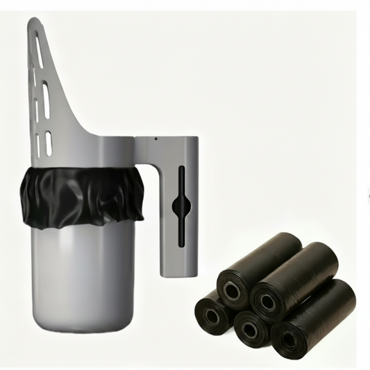 Catfri® LitterScoop: Alt-i-en Kattebakke Skovl med 5 Ruller Affaldsposer