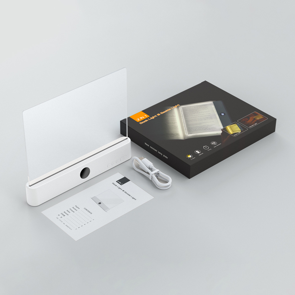 Ledsen™ ReadingLight: Genopladeligt Bærbart LED Nat Bog Læsning Lys
