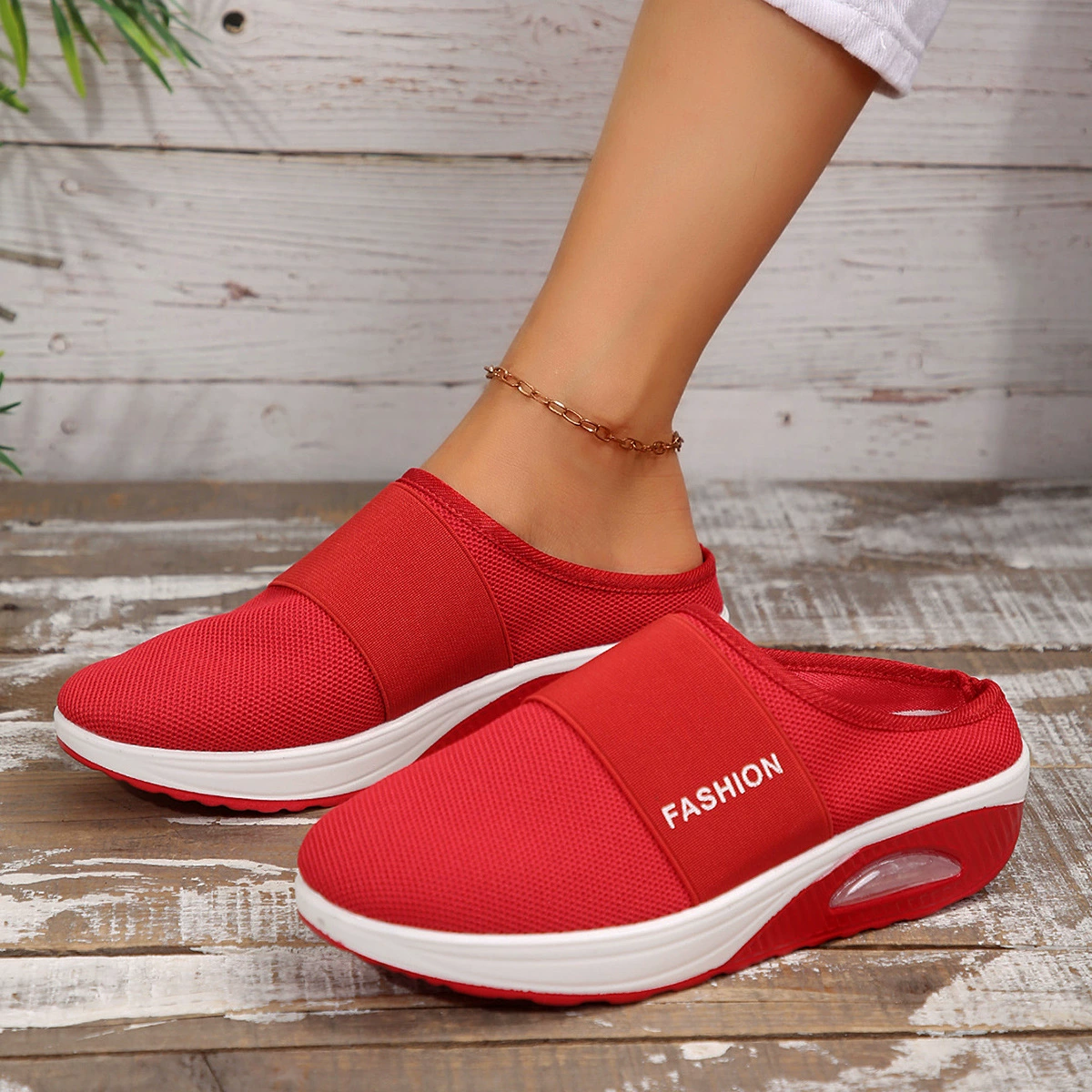 Happy™ StylishShoes: Kvinders Gåture Smutte-På Stilfulde Sko