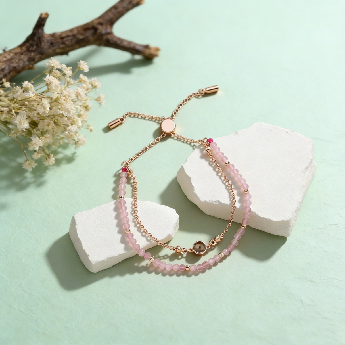Jewelance™ MemoryBracelet: Elegant Billed Hukommelse Personlig Mode Armbånd