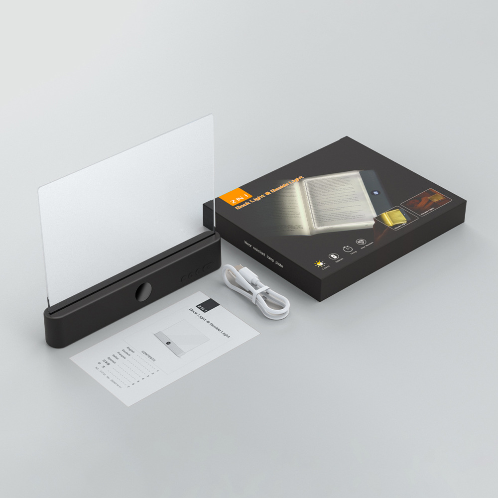 Ledsen™ ReadingLight: Genopladeligt Bærbart LED Nat Bog Læsning Lys