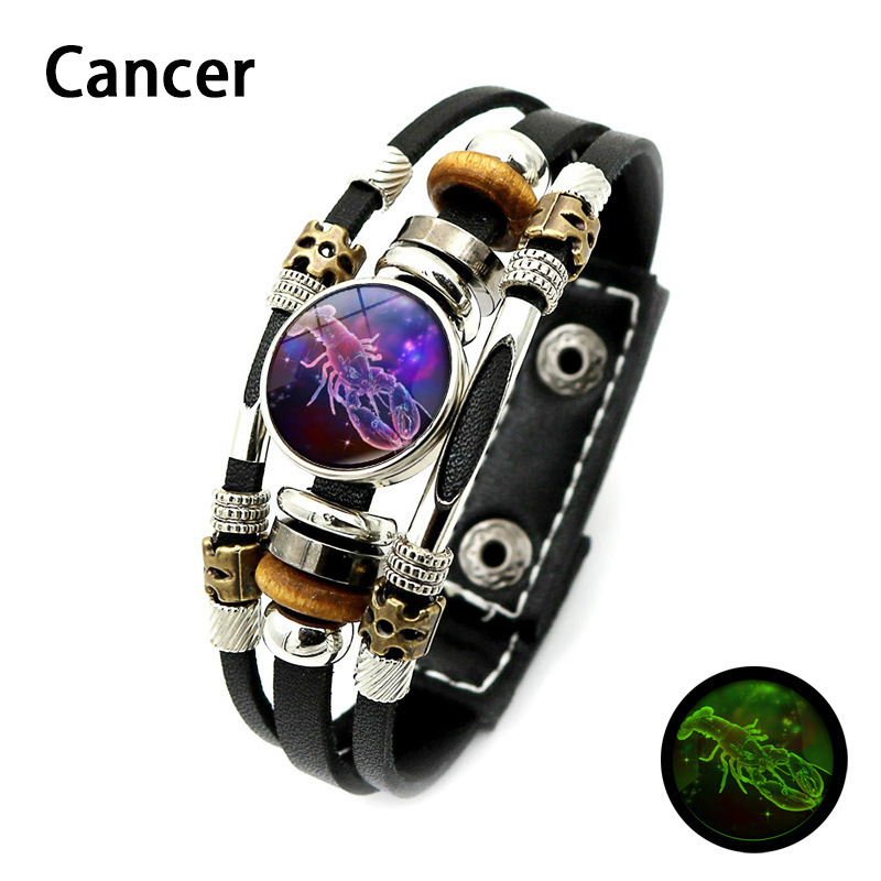 Jewelance™ HoroscopeBracelet 1+1 GRATIS: Glød I Mørket Horoskoparmbånd