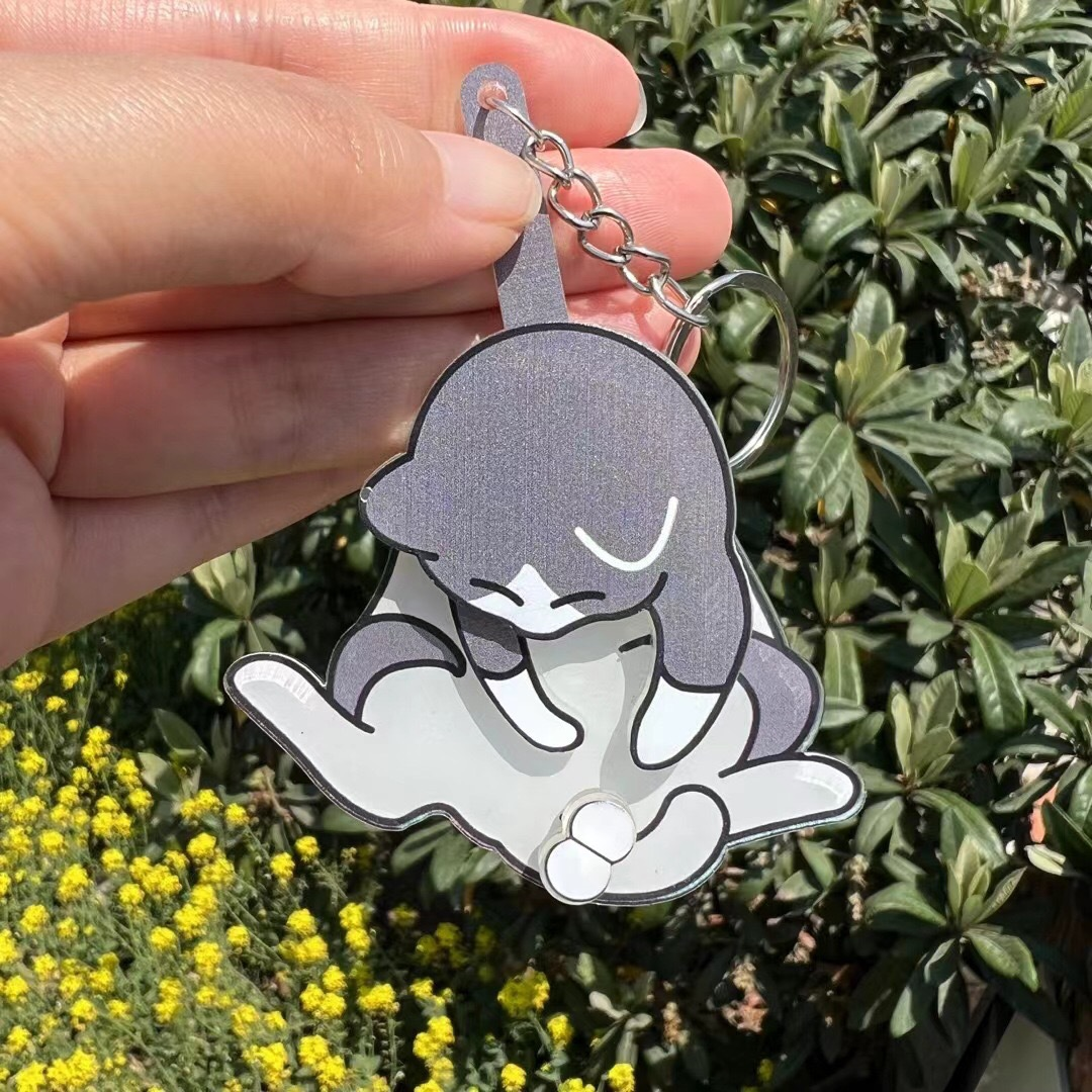 CatKeychain 1+1 GRATIS: Sjov Legende Unik Kat Nøglering Tilbehør