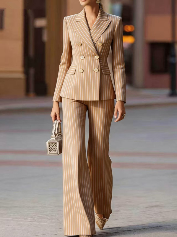 Icone™ ElegantSuit: Moderne Skræddersyet To-Delt Elegant Suit Sæt