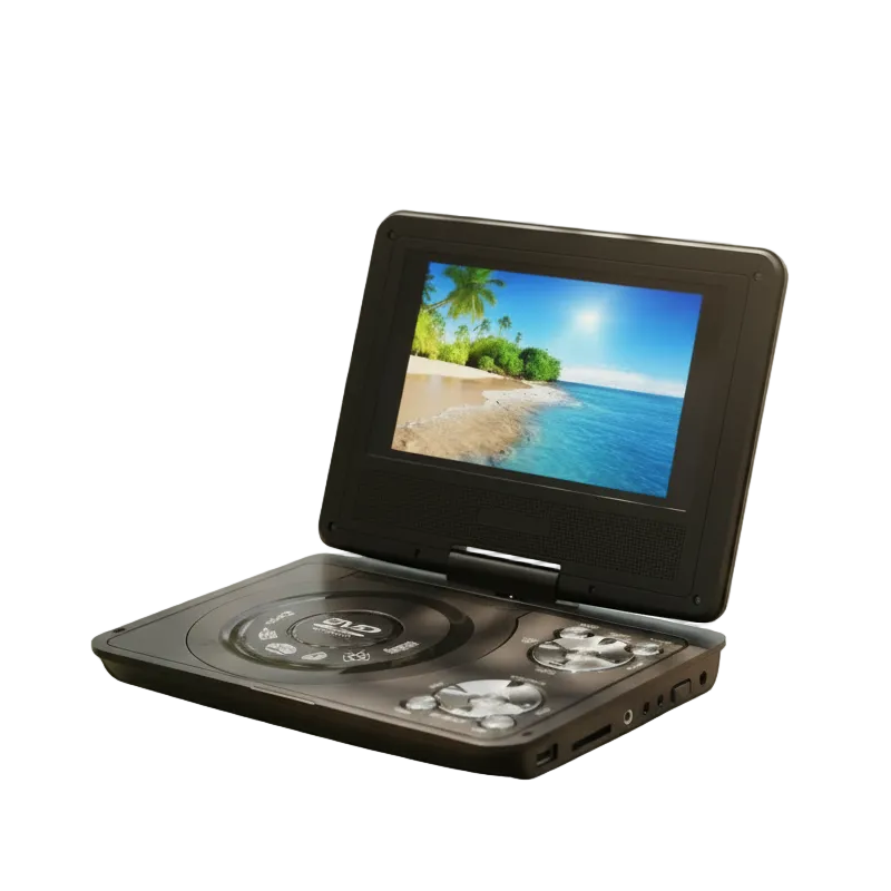PortableDVD: Genopladelig Bærbar DVD-Filmafspiller