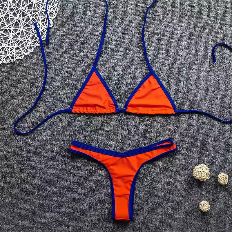 Icone™ TriangleBikini 1+1 GRATIS: Hot Sommer Trekant Kontrast Farve Bikini