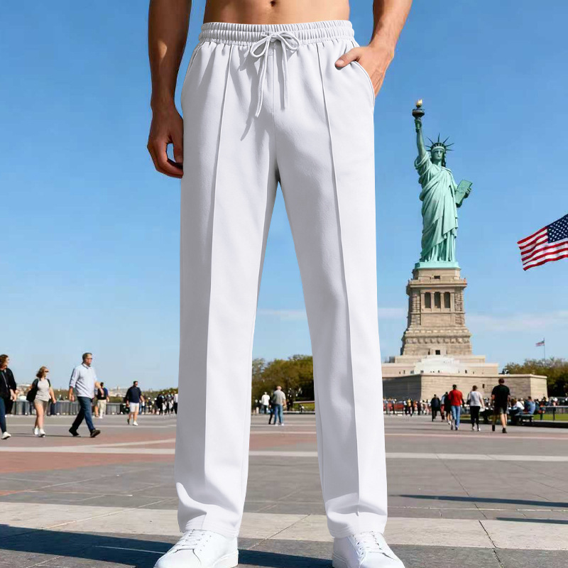 Icone™ ComfortPants: Mænds Afslappet Fit Snøre Casual Rejse Og Loungebukser