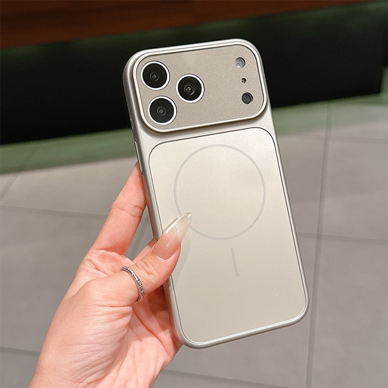 MagsafeCase: iPhone Magsafe Glas Linse Beskyttelses Telefon Etui