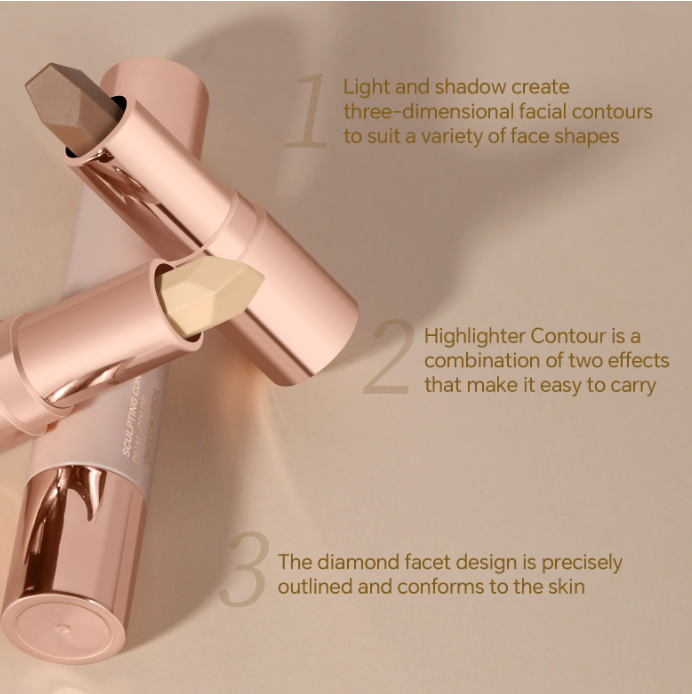ContourStick - Dual Farve Kontur Makeup Stok