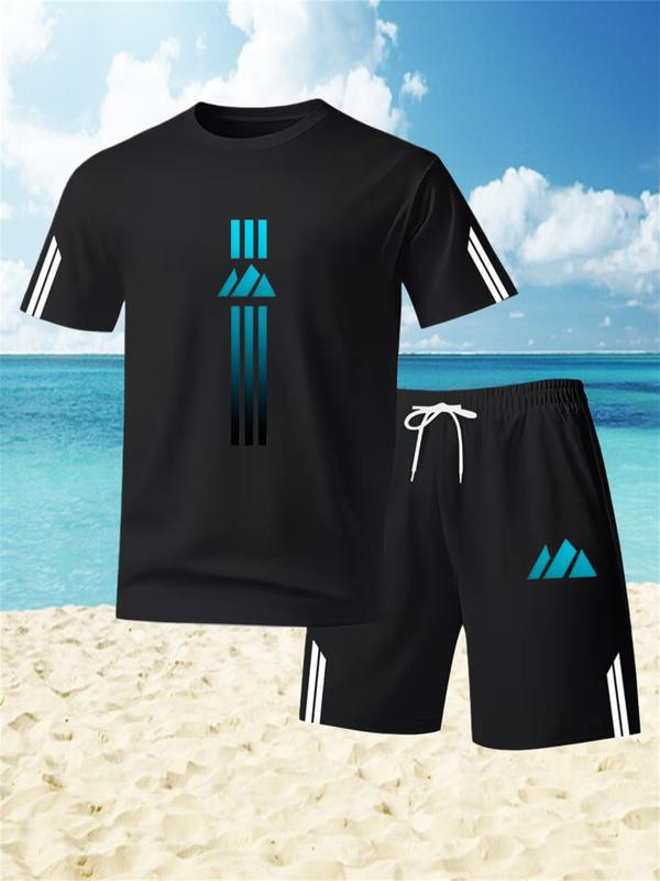 Icone™ SportOutfit: Komfortabelt To-delt Sport Outfit Sæt til Mænd