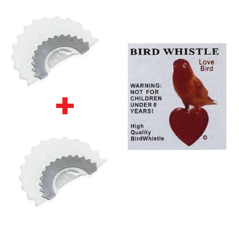 BirdWhistle 1+1 GRATIS – Mini Magisk Fuglekald Fløjte Chip