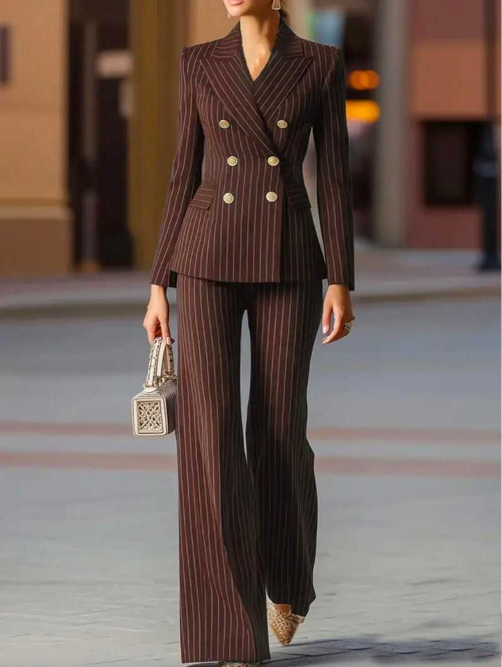 Icone™ ElegantSuit: Moderne Skræddersyet To-Delt Elegant Suit Sæt