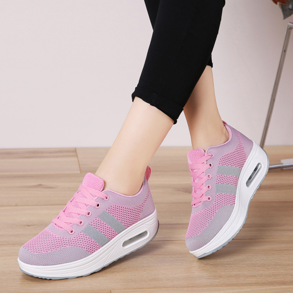 Happy™ CozySneakers: Afslappet Hverdag Blødt Støtte Kvinder Hyggeligt Sneakers