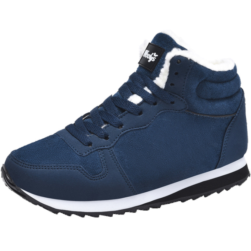 Happy™ SnugSneakers - Mænds Ultimative Højskårne Komfortable Snug Sneakers