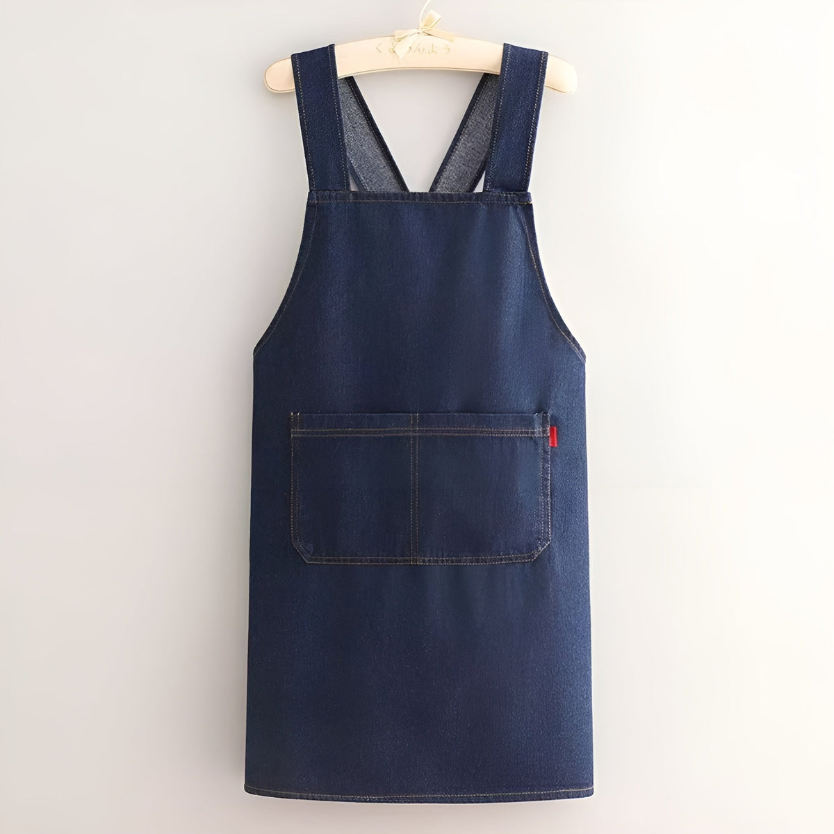 Icone™ DenimApron: Stilfuldt Komfortabelt Cross-Back Denimforklæde