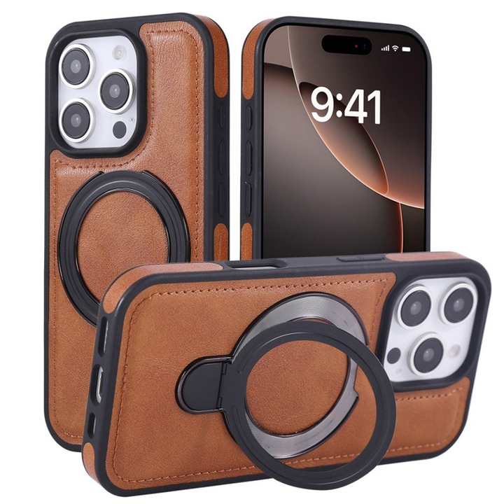 PremiumCase: Elegant Høj kvalitet Læder iPhone Præmie Etui
