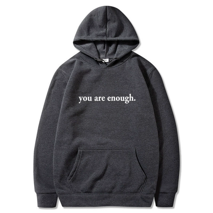 Icone™ DearHoodie: Hættetrøje Med Budskabsprint På For Og Bagside