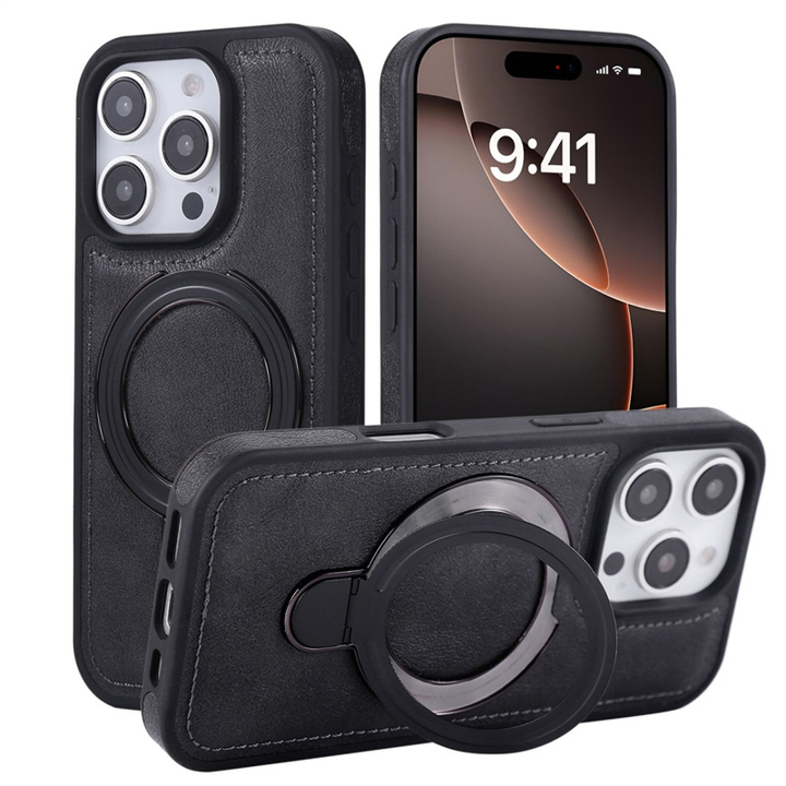 PremiumCase: Elegant Høj kvalitet Læder iPhone Præmie Etui