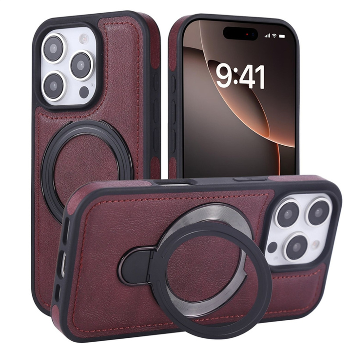 PremiumCase: Elegant Høj kvalitet Læder iPhone Præmie Etui