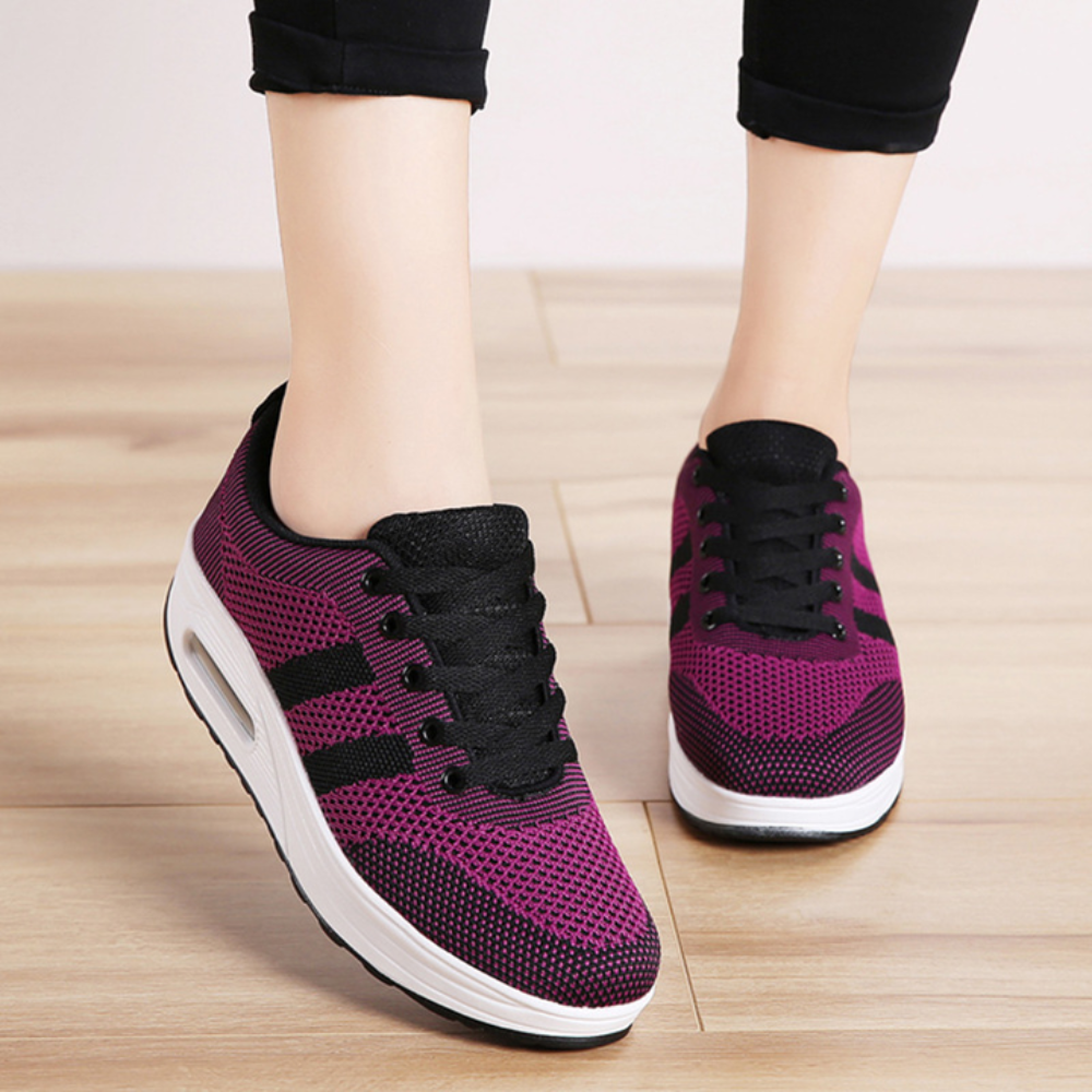 Happy™ CozySneakers: Afslappet Hverdag Blødt Støtte Kvinder Hyggeligt Sneakers