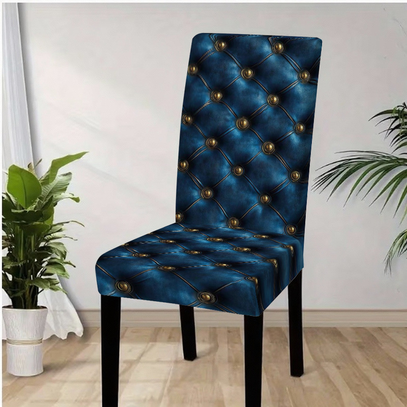 StretchyCover - Vaskbar Elegant Print Stræk Stolebetræk