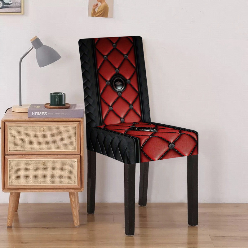 StretchyCover - Vaskbar Elegant Print Stræk Stolebetræk