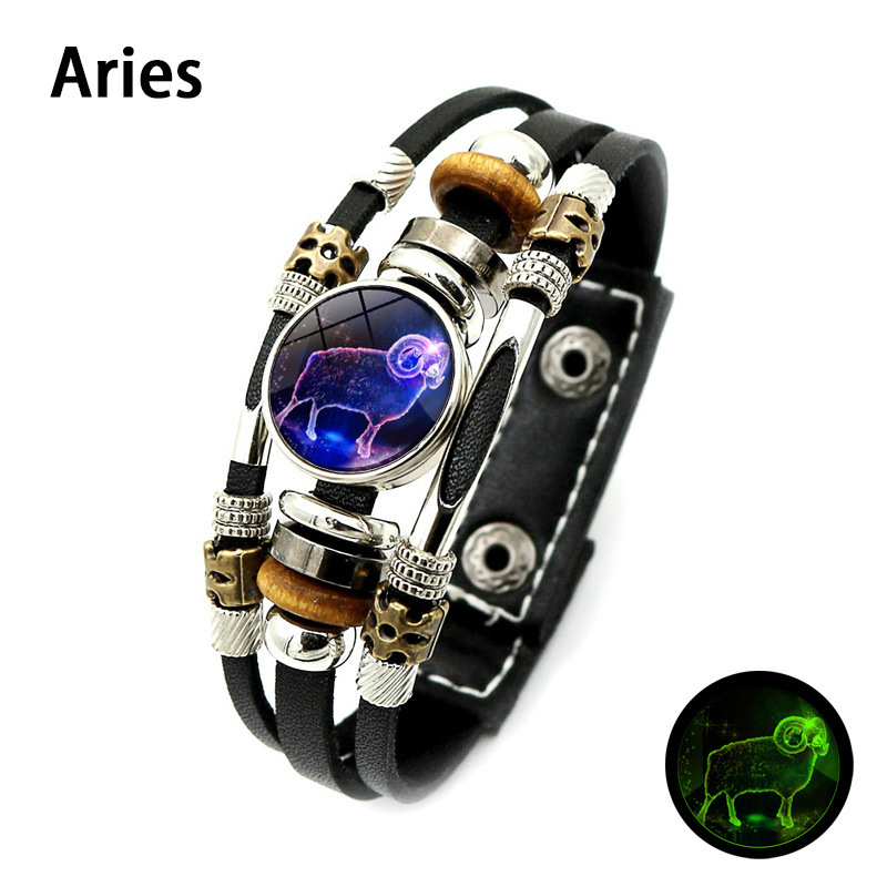 Jewelance™ HoroscopeBracelet 1+1 GRATIS: Glød I Mørket Horoskoparmbånd