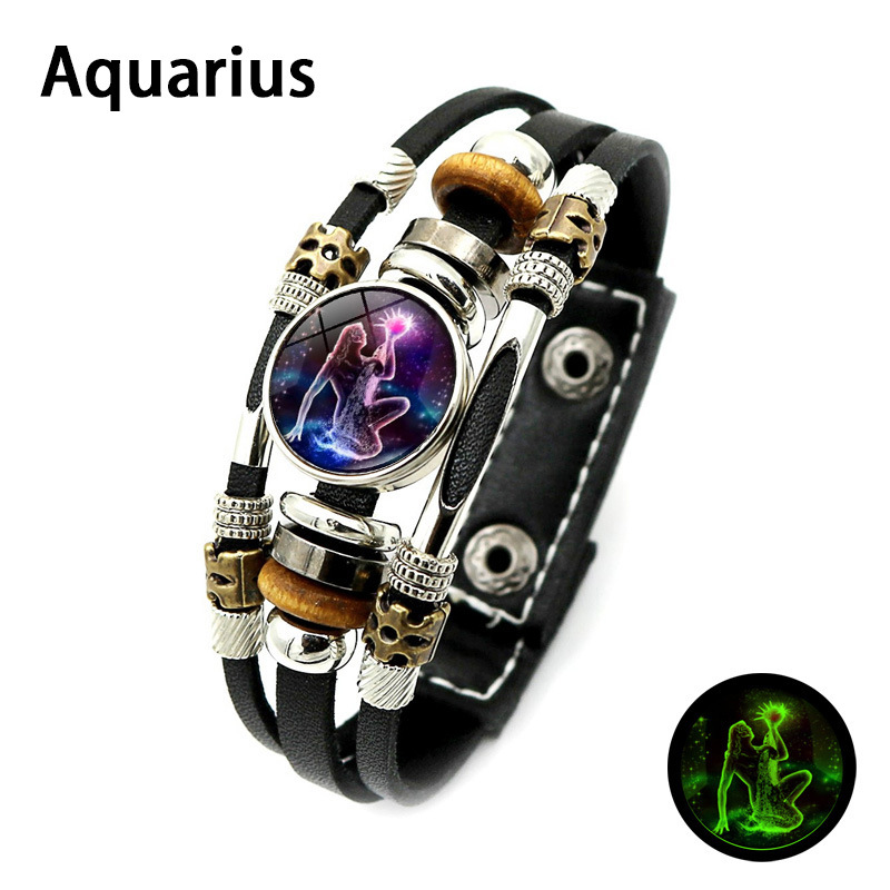 Jewelance™ HoroscopeBracelet 1+1 GRATIS: Glød I Mørket Horoskoparmbånd