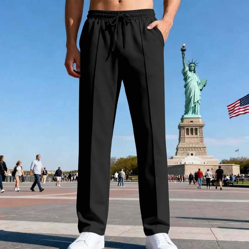 Icone™ ComfortPants: Mænds Afslappet Fit Snøre Casual Rejse Og Loungebukser
