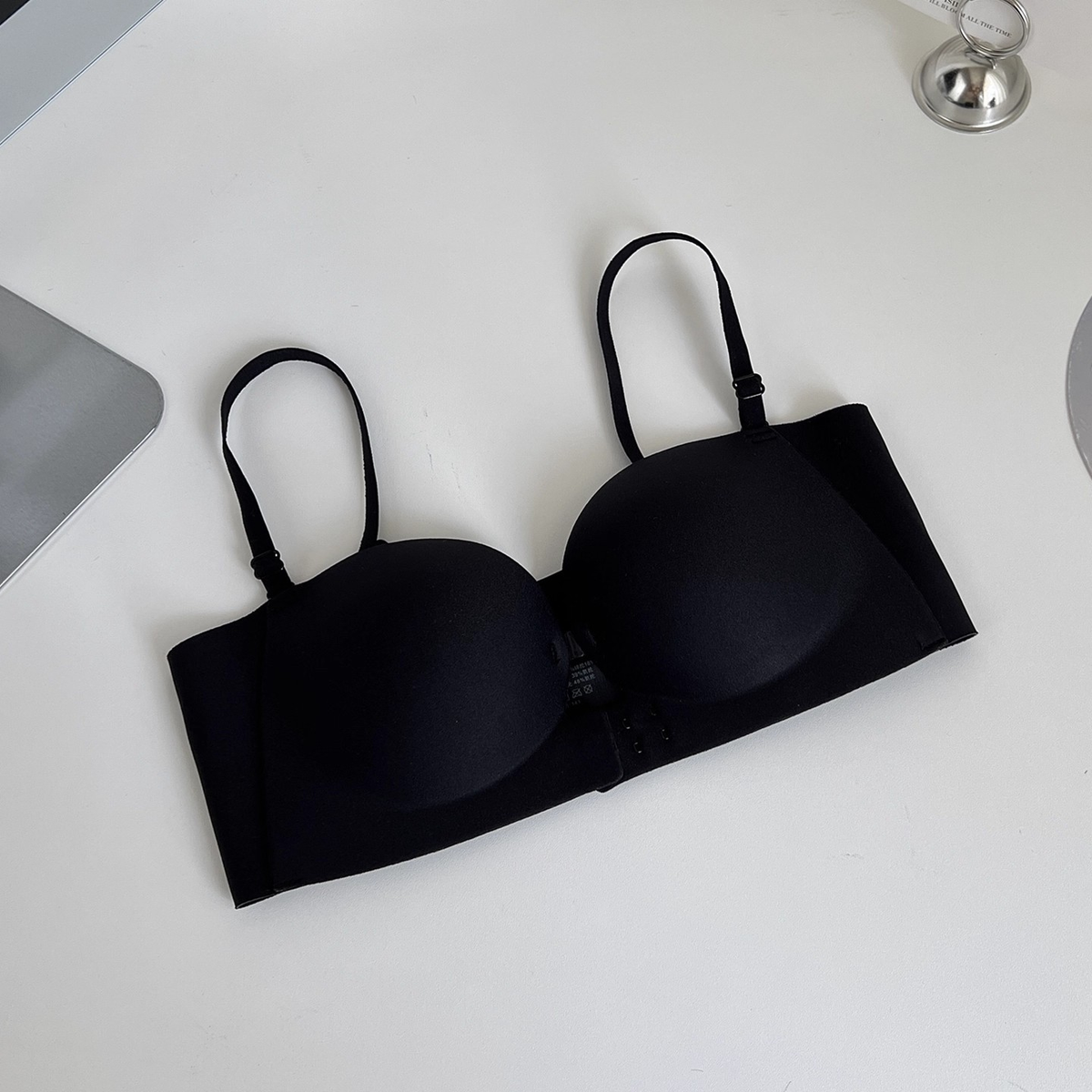 Icone™ ClassicBra - Klassisk Strapless Stil Med Frontlukning Push-Up BH