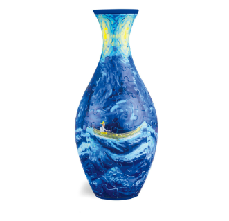 PuzzleVase - 160-Stykke 3D Buet Vase Puslespil