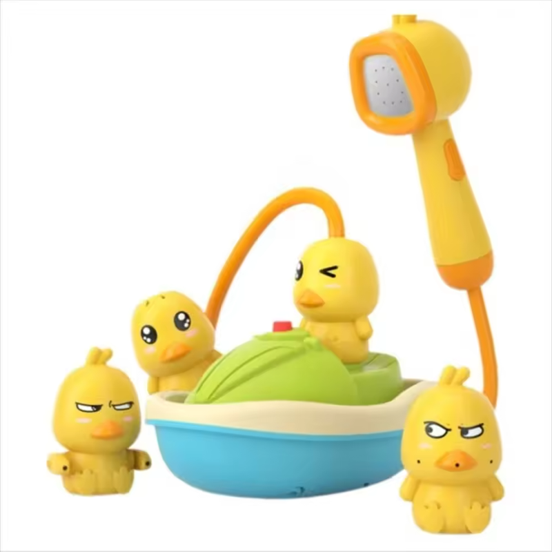 Kletshuts™ ShowerDuck: Sød Interaktiv Elektrisk And Bruser Legetøj Sæt