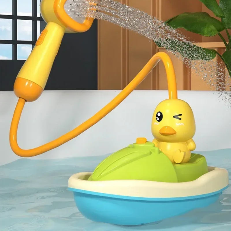 Kletshuts™ ShowerDuck: Sød Interaktiv Elektrisk And Bruser Legetøj Sæt