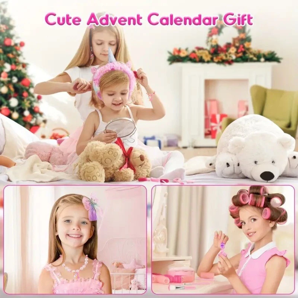 Kletshuts™ UnicornAdvent: Sjov Kreativ Jul Enhjørning Advent Kalender