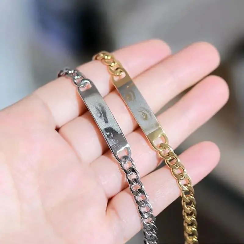 Jewelance™ PersonalizedBracelet: Moderne Elegant Personligt Øjne Print Armbånd